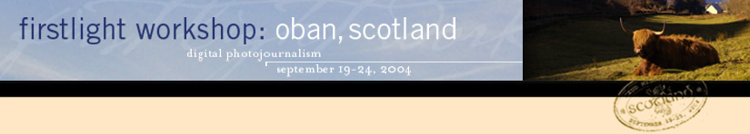 FirstLight Workshop:Scotland 2004