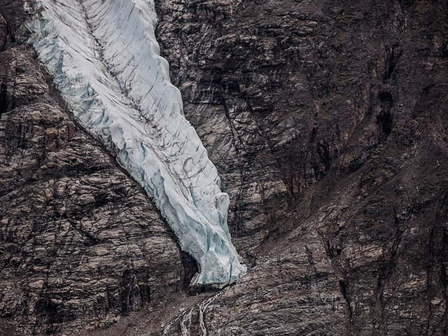 Glacier in Icy Arm, Canadian Archipelago Olympus E-M1 50-200mm lens