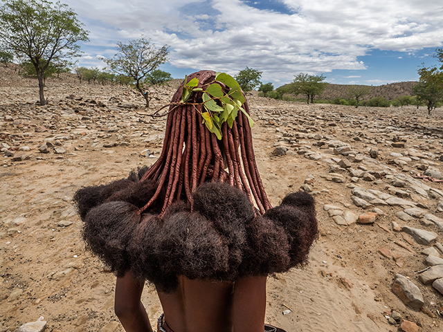 Himba woman in village Oly E-M1   12-40mm f2.8