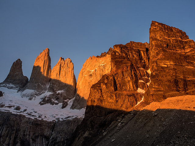 2nd morning, Mirador Torres