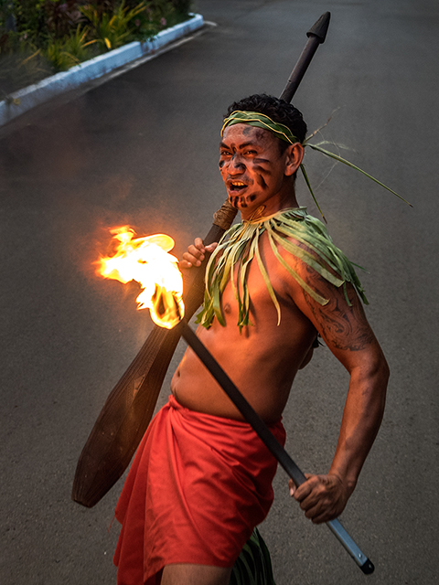 Samoan greeting      Oly E-M1 12-40mm f2.8