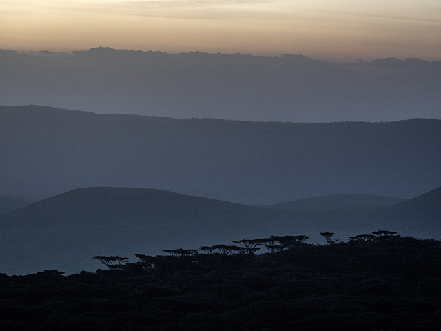 Late day, Ngorongoro Crater  Oly E-M1 40-150mm f2.8