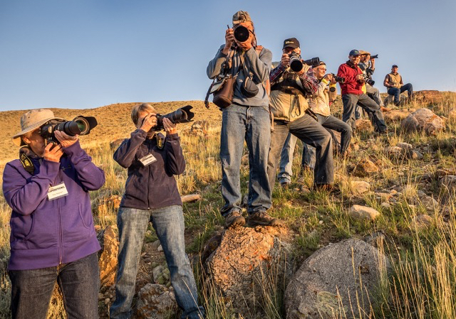 Workshop photographers documenting the first morning.    Oly E-M1 12-40mm f2.8