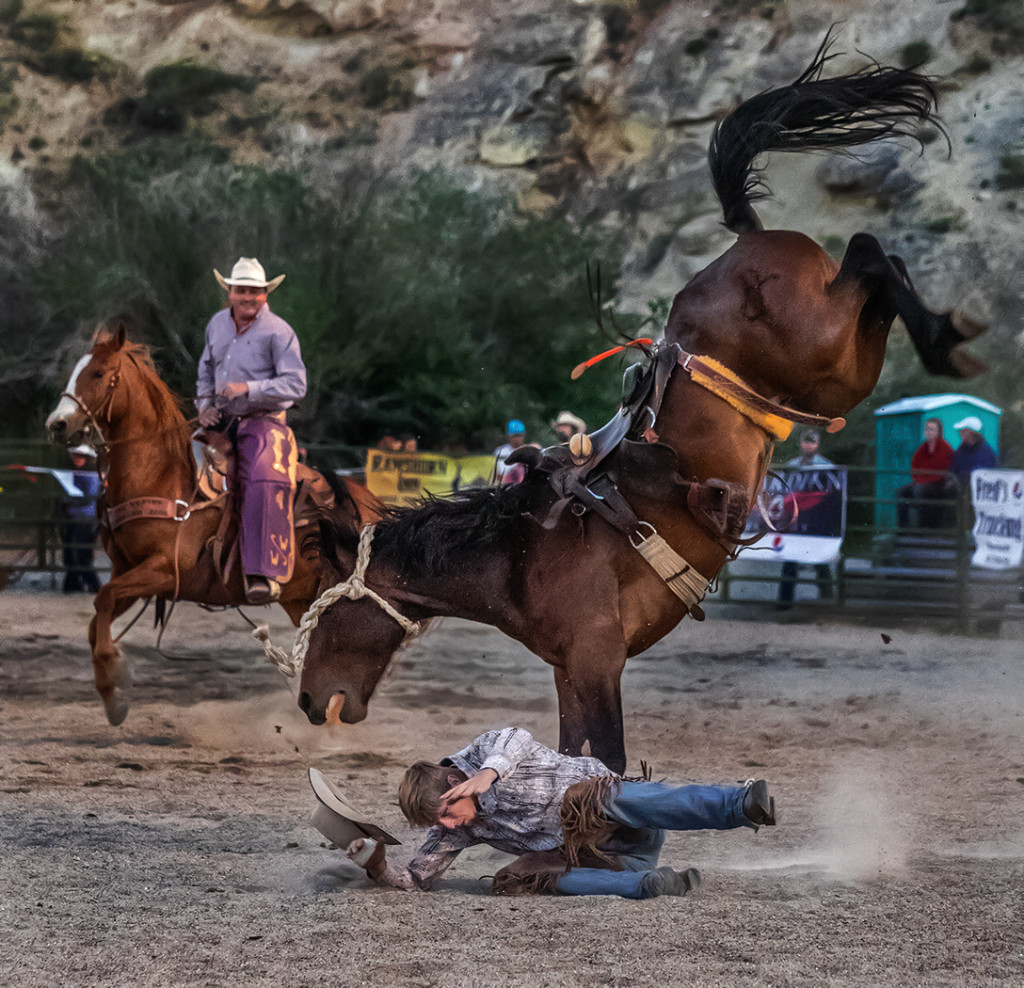 Friday night at Dubois Rodeo    Oly E-M1  40-150mm f2.8