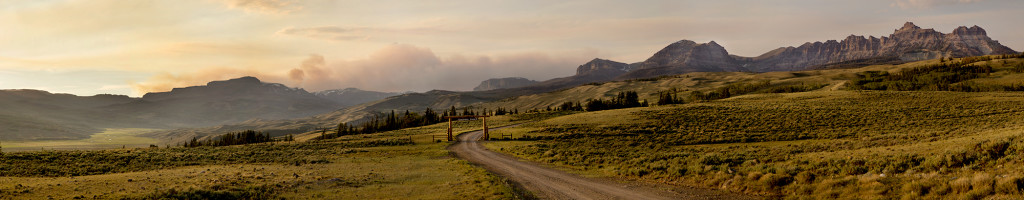 Entrance to Absaroka Ranch