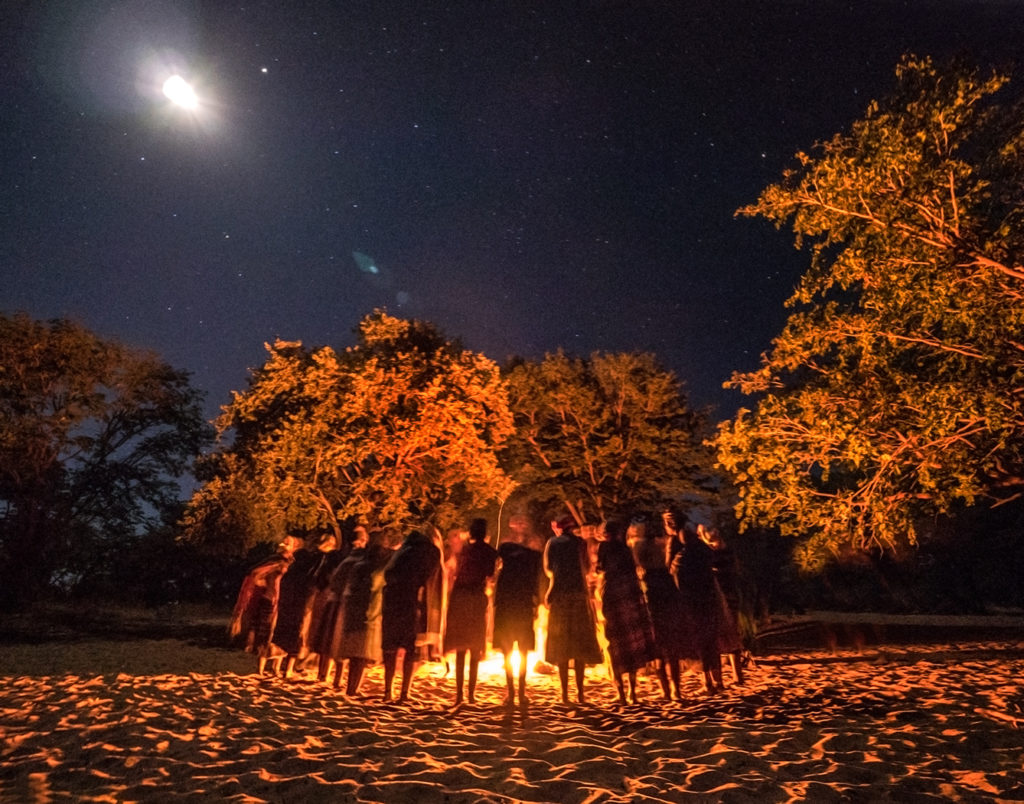 Healing ceremony, Ju/’hoan Bushmen village E-M1 17mm f1.8